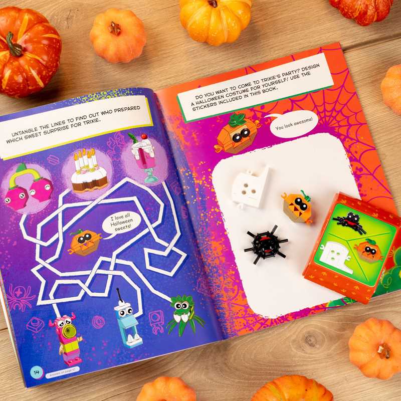 “Brick or Treat” 🎃👻 LEGO® Halloween Activity Book