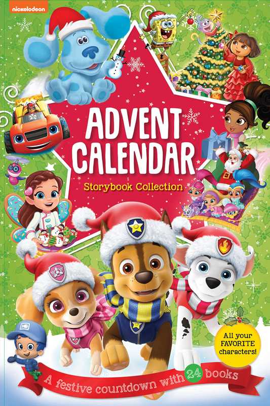Nick Jr. Christmas advent book set for toddlers