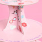 “Party Era” 💋 Cupcake Tower - 3 tiered display, dessert stand by xo, fetti