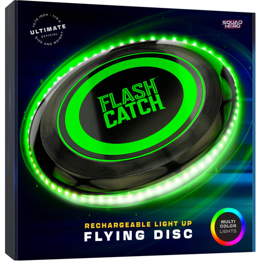 Fly by Night LED frisbee with multi-color lights