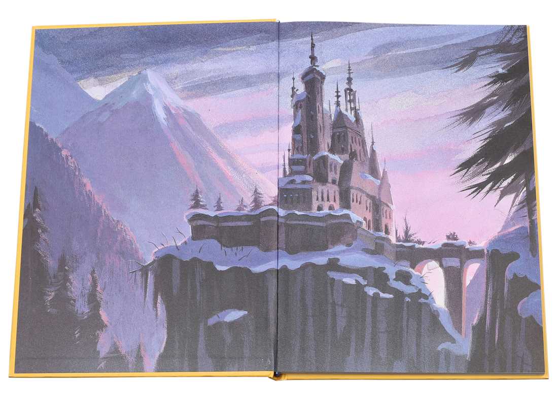 Belle and the Beast Disney illustration book