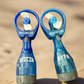 Personalized mini misting fan, perfect for parties and outdoor outings. This portable, battery-operated fan provides a fine mist of cold water and features a powerful motor for a refreshing breeze. Ideal for kids at the beach, park, or theme parks, with colorful designs for everyone.