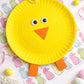Chick Happens paper plate chicks craft kit