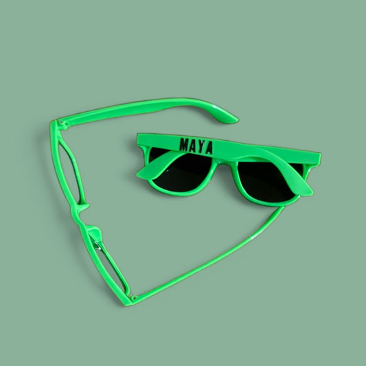 "Sunnies" 😎 Personalized Sunglass Party Favors