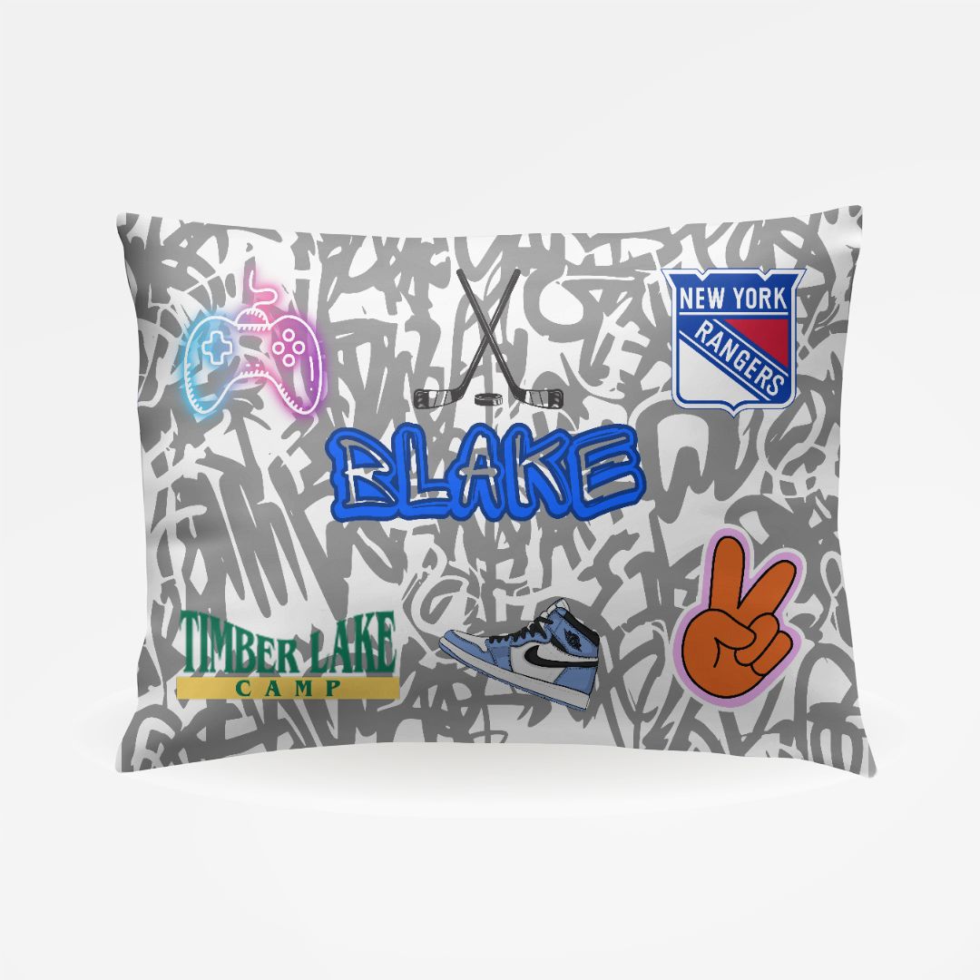 "Dream weaver" 🏠 Personalized Camp Pillow Case