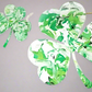 Swirl of Luck marbled shamrock paint craft kit