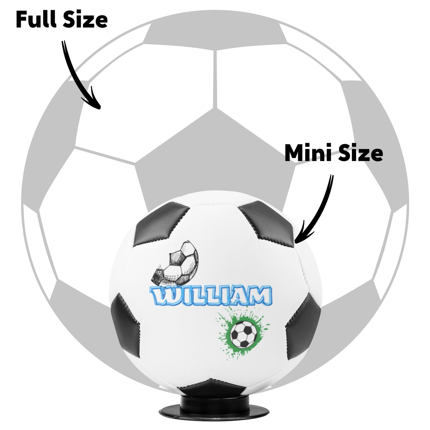 “Hashtag Goals” ⚽️ Custom Soccer Ball