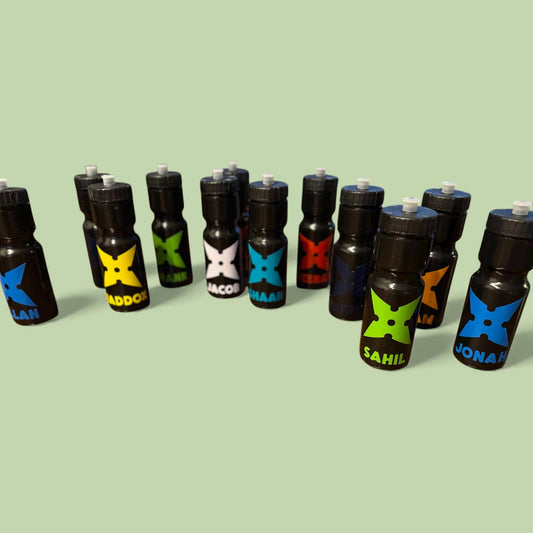 “Hydra-Ninja” 🥷✨ Personalized Ninja Star Water Bottle