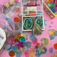 Magical Mermaid Candy favor in a gold or silver treasure chest, featuring rainbow mermaid tail candy with a sour punch. Perfect for under-the-sea or birthday party themes. Colors may vary from photos due to manufacturing differences