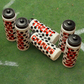 Custom sports water bottles designed for kids featuring a personalized soccer theme, available in various colors and fonts. Made from durable HDPE material, 20 oz capacity, pull-top cap for easy hydration, perfect for sports enthusiasts and active kids.