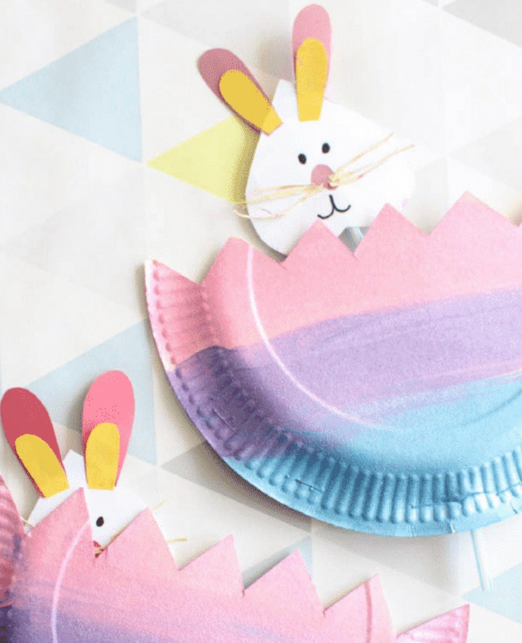 Paper Plate Bunny Easter Classroom Craft Kit for Kids – Chief Gifting ...