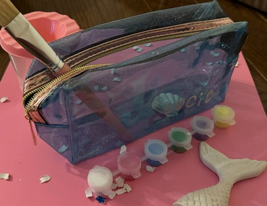 Eye-catching glitter pouch designed to add sparkle to your day, perfect for personal use or as a thoughtful gift. Available in assorted colors