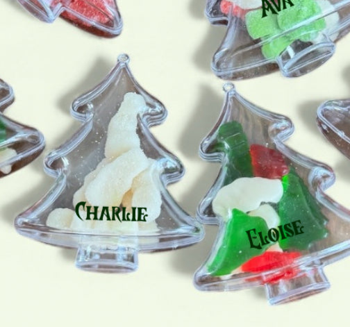 “Sweet Tree-t” 🎄 Personalized Christmas Tree Candy by CGO