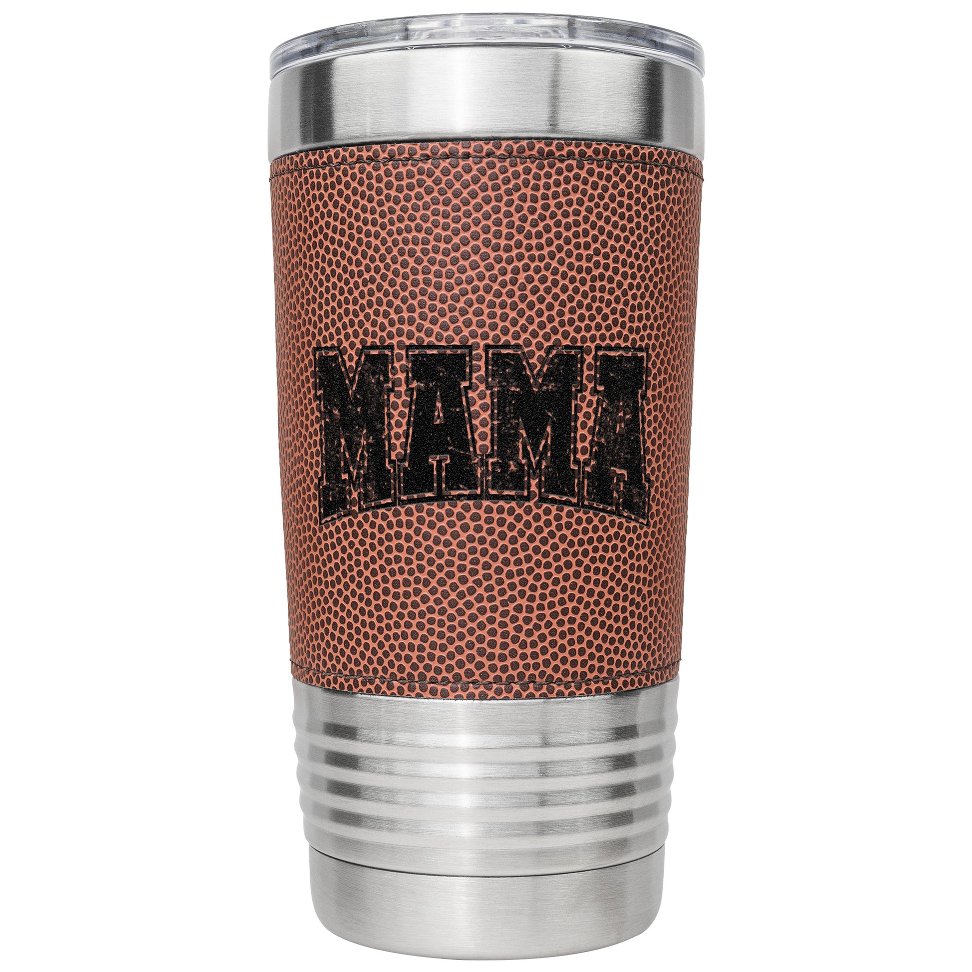 20oz insulated tumbler keeps drinks ice-cold or steaming hot for the entire game. Double-walled stainless steel design prevents watered-down drinks. Sleek, fits in hand and cupholder. Snap-on lid, BPA-free, and easy to clean. Perfect for tailgating and game days.
