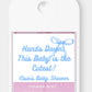 Small hand sanitizer bottles – great for baby showers, weddings, and purse-size party favors.