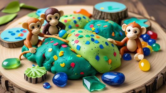 "In the Jungle" 🐘 Jungle Animal Sensory Kit