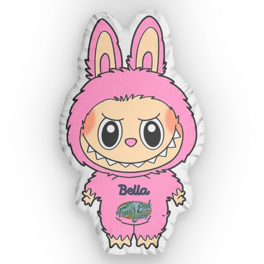 “Labubu at Camp” ⭐️ Personalized Camp Pillow