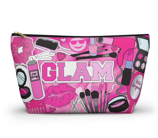 Glam Makeup Pouch 💄 Personalized Travel Case for Beauty Essentials