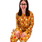 Kids’ Jewish holiday cotton pajama set