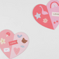 “Heart to Heart” ❤️ Valentine Sticker Card Set by Meri Meri