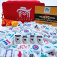Collector’s NYC Mahjong set with red tile bag