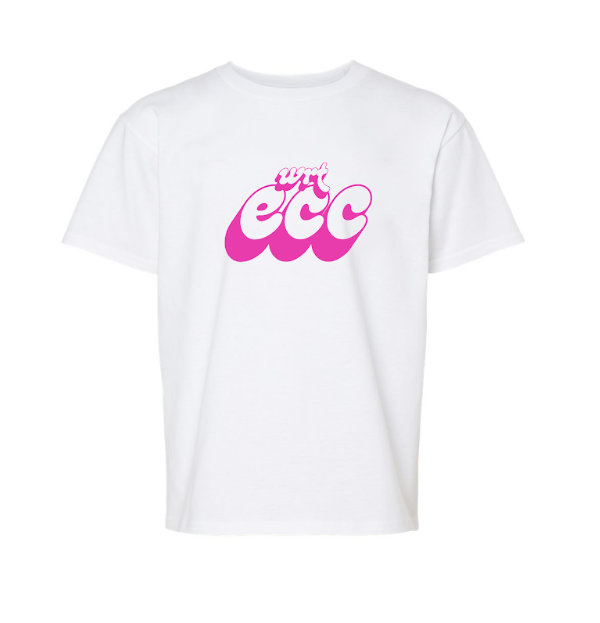 “Ready Set Smile!” 💙💕 WRT ECC Pink Tee Shirt