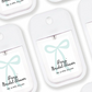 Mini 40ml hand sanitizer spray bottles with 70% ethanol, perfect for events and on-the-go use.