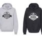 Let the Madness Begin hoodie in black, unisex fit, perfect for 40th birthdays or group trips.