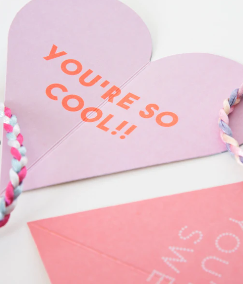 “Sweetest Scoop” 🍦 Ice Cream Valentine Bracelet Cards by Meri Meri