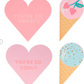 “Sweetest Scoop” 🍦 Ice Cream Valentine Bracelet Cards by Meri Meri