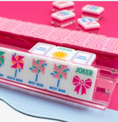 “Pretty in Prism“✨💗 Crystal-Pink Mahjong Magic by My Fair Mahjong