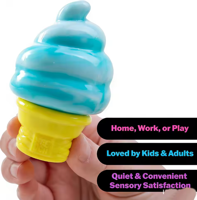 ice cream cone fidget toy stress relief