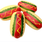 burger hot dog squishy stress relief toys