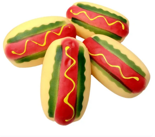 burger hot dog squishy stress relief toys
