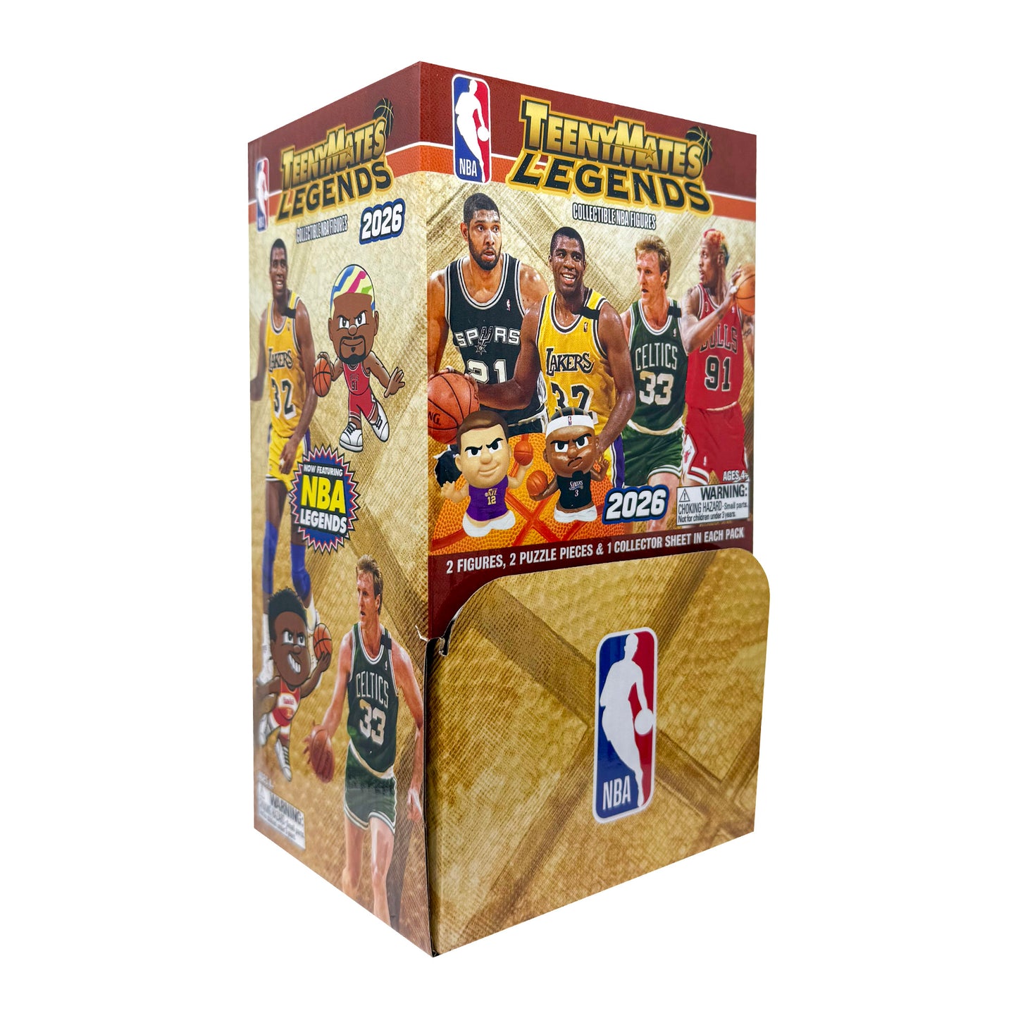 collectible nba mini figures with puzzle pieces