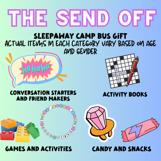 “The Send Off” 🚌 Sleepaway Camp Bus Gift