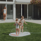 ice pop themed kids splash pad backyard water play