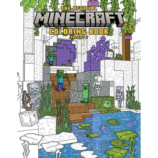 “Color & Craft” 🎨 Minecraft Official Coloring Book