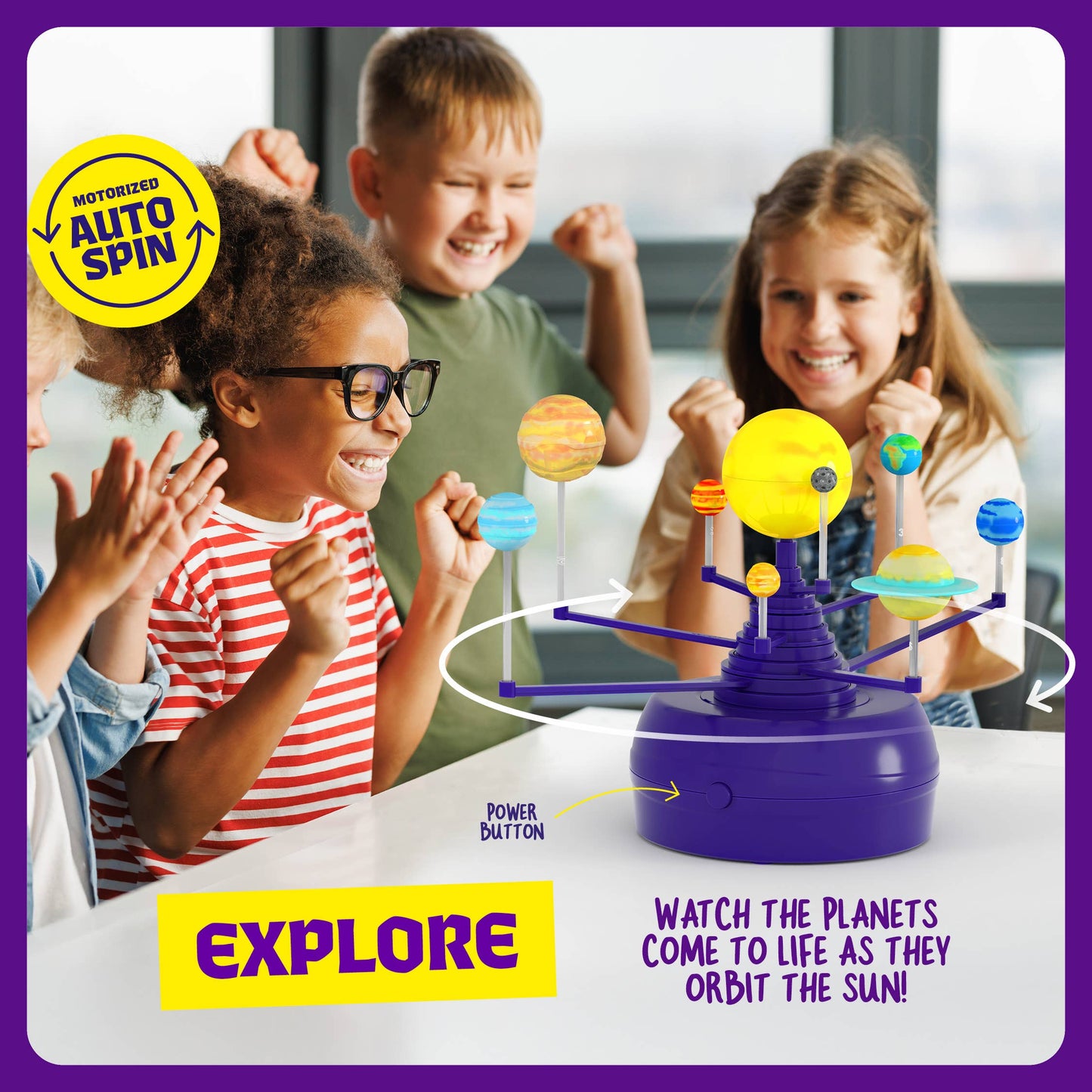 "Space Cadet" 🪐 Build-Your-Own Orbiting Solar System Model by Dan&Darci