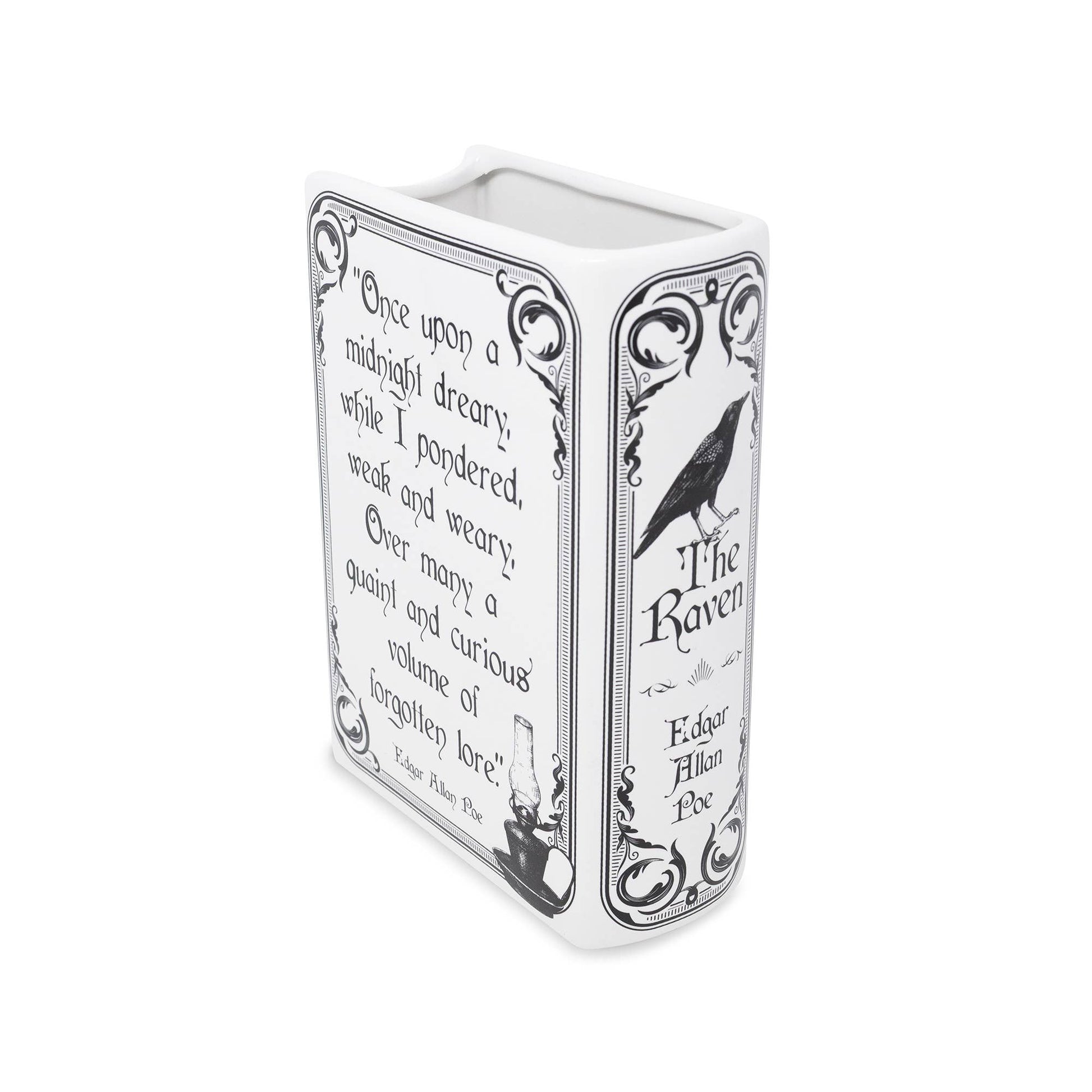 Multifunctional ceramic vase for gothic decor