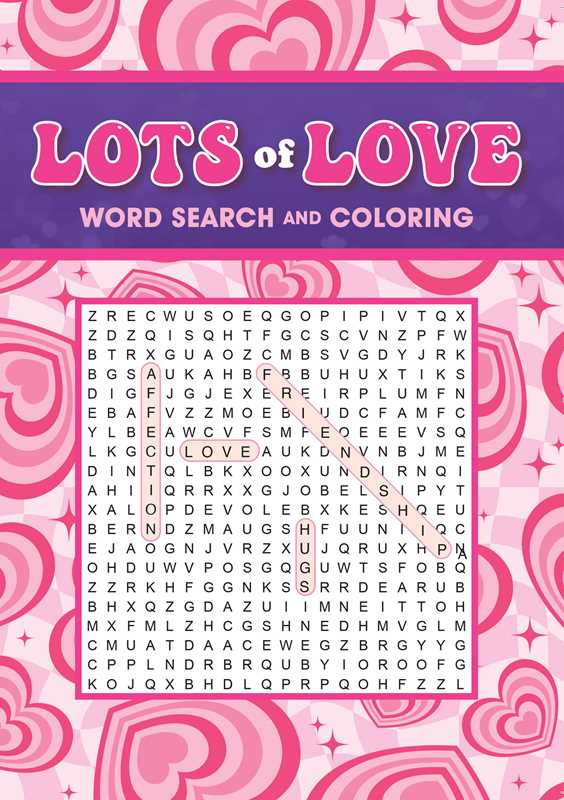 Celebrate love with word searches and beautiful illustrations to color in this two-in-one activity book!