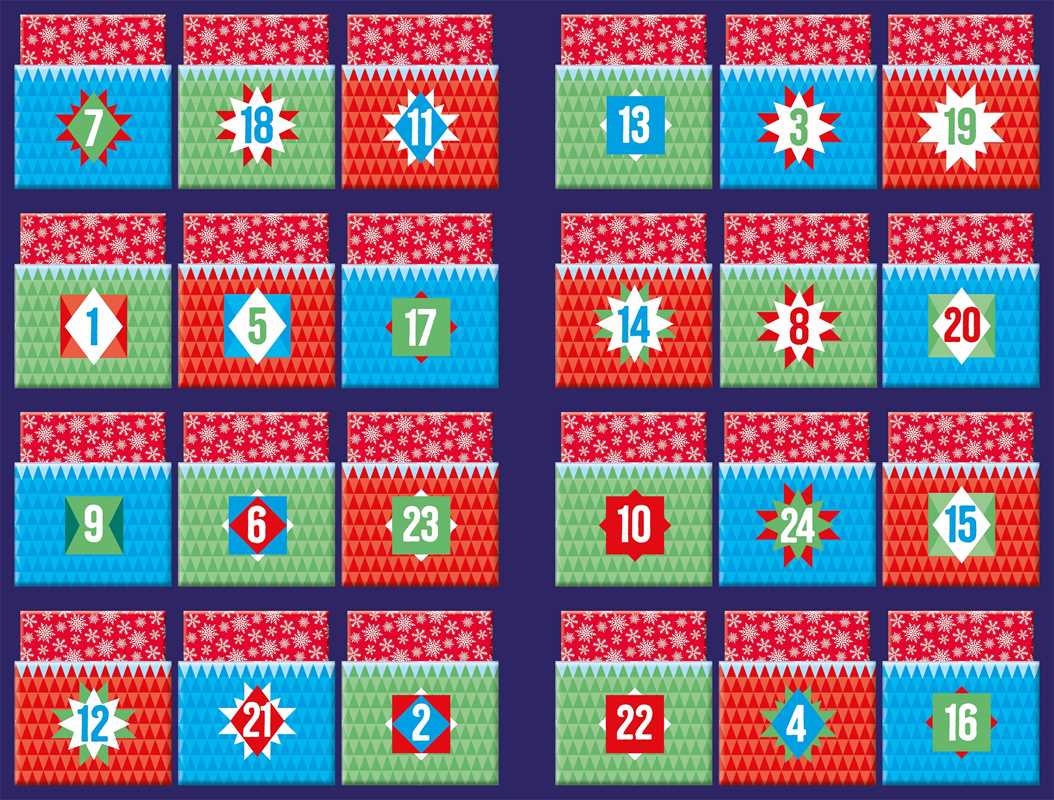 Daily festive mini books for kids holiday countdown