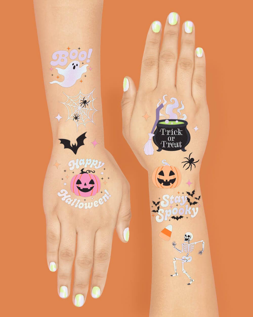 “Boo-tiful” 🎃 Halloween Tattoos (50 temporary tattoos) by xo, fetti