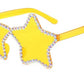 "Star Quality" ⭐ Red Rhinestone Star Sunglasses by Lil Darlings Inc