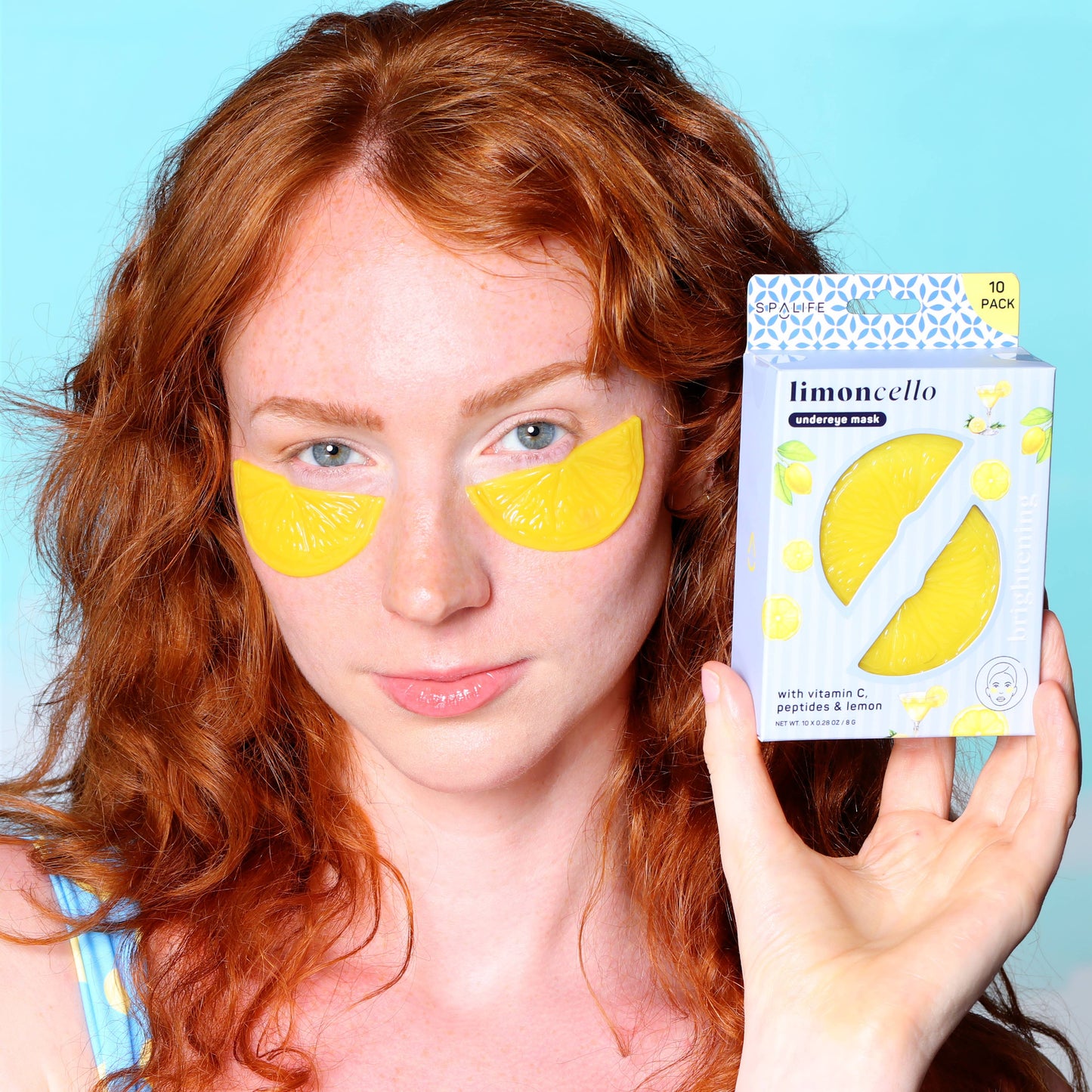 "Limoncello Lift" 🍋 Brightening Vitamin C Undereye Patches (10pk) by My Spa Life