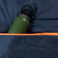 "Pack & Snooze" 🎒 Mimish Sleep-N-Pack Packable Sleeping Bag — Navy/Green (Big Kid 7–12+)