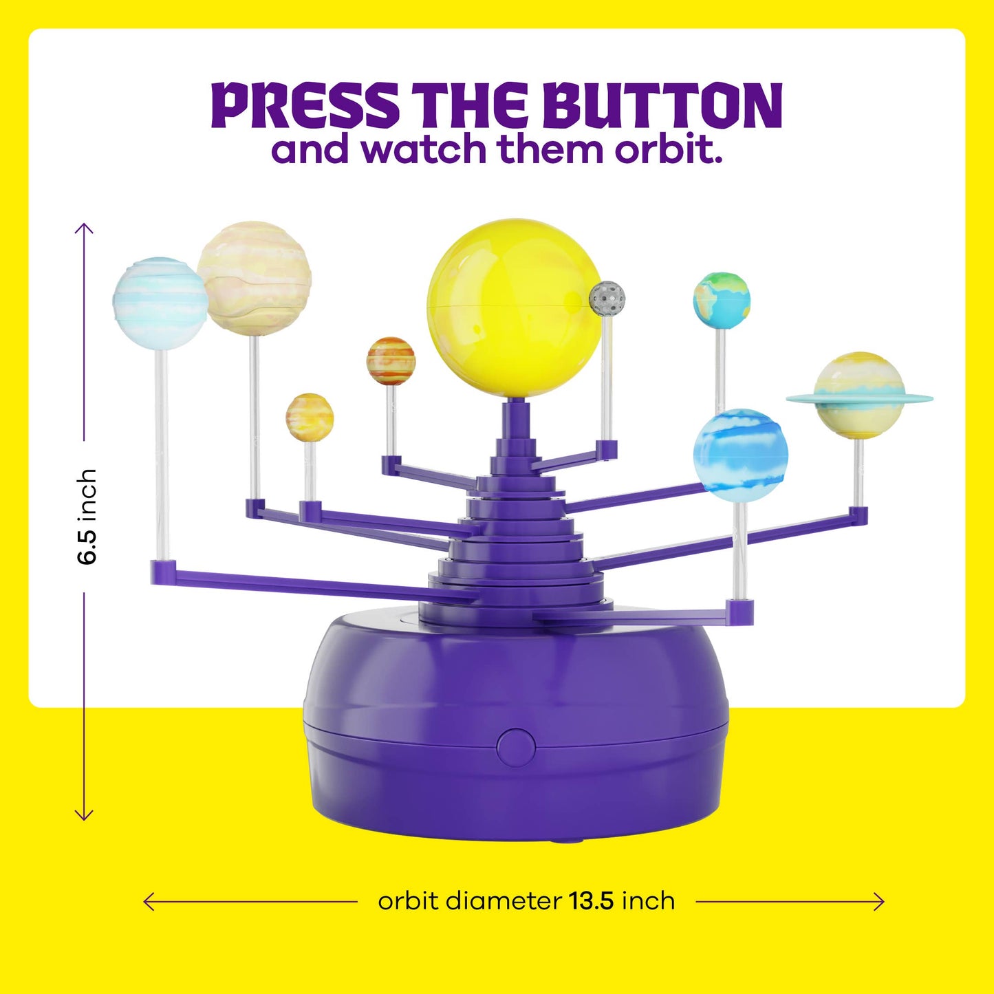 "Space Cadet" 🪐 Build-Your-Own Orbiting Solar System Model by Dan&Darci