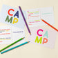 “CAMP” ✏️ Camp Postcards by Joy Creative Shop