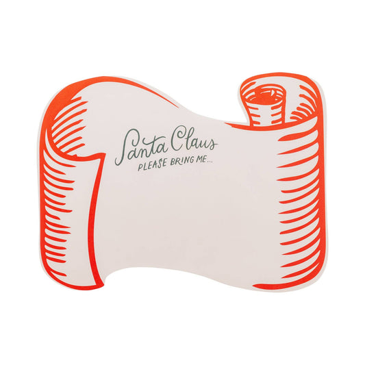 “Merry & Bright Bites” 🎄 Scroll Christmas Placemats