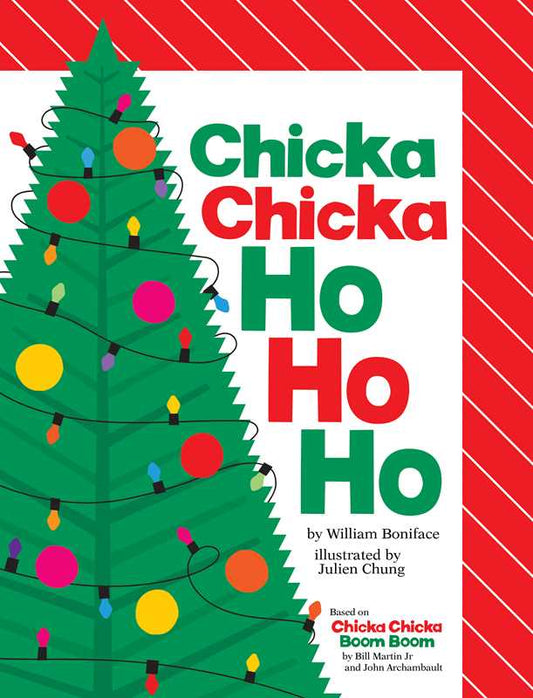 Chicka Chicka Boom Boom Christmas book cover